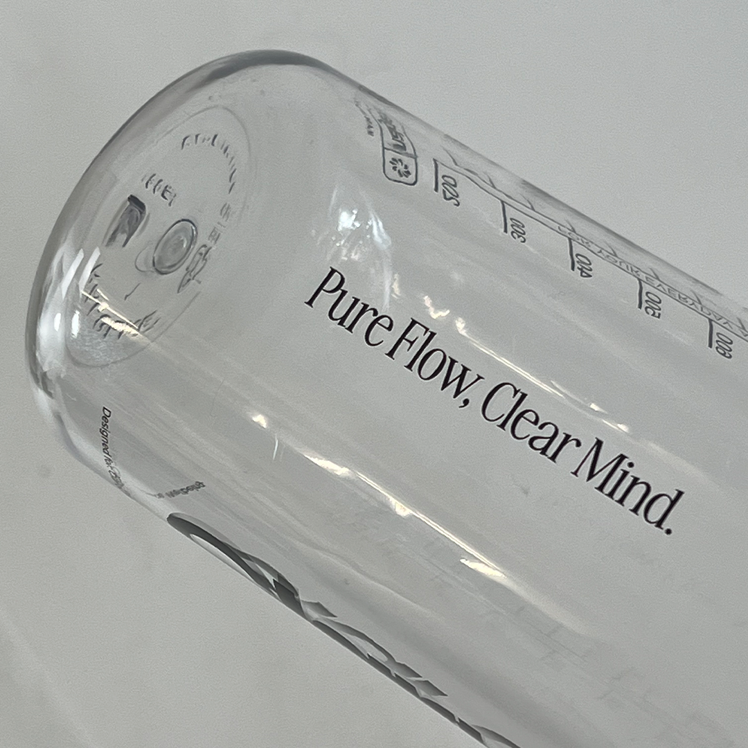 Clarus Glass Water Bottle
