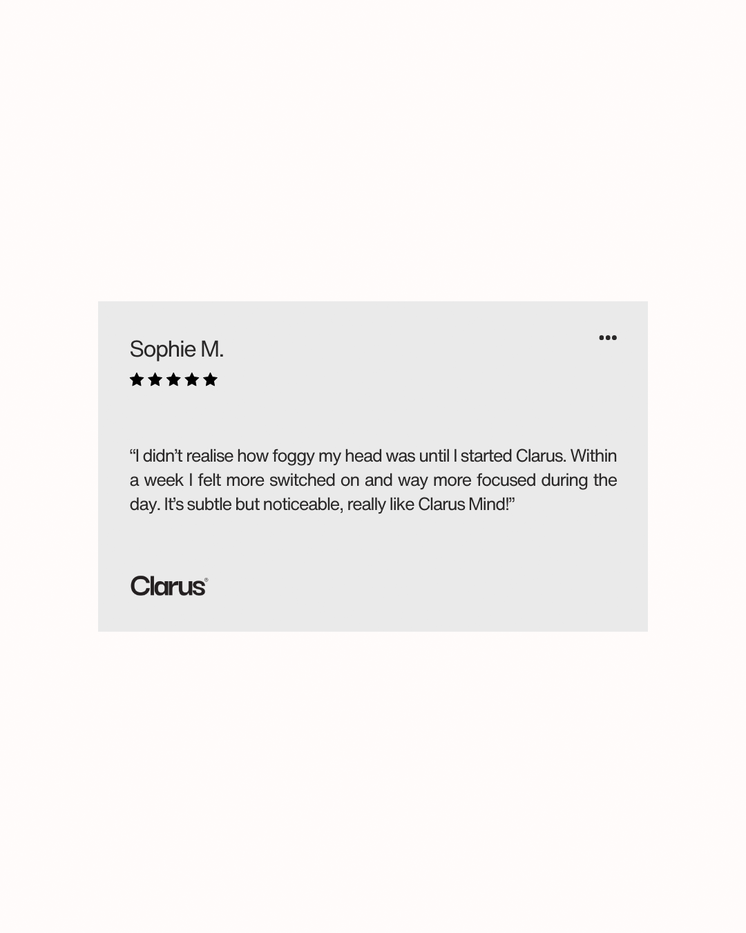 Clarus Mind functional mushroom coffee UK