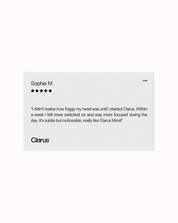 Clarus Mind functional mushroom coffee UK